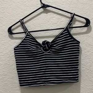 Aeropostale striped crop top